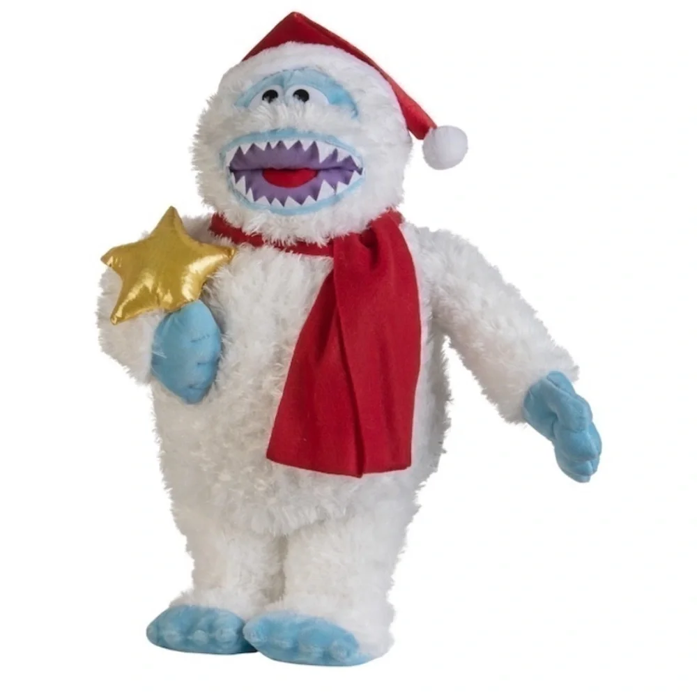 Bumble Rudolph Porch Greeter NEW 24.8” White Snow Monster Man Christmas Decor